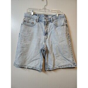 Vintage Levi's 550 Shorts 2002 Lightwash Men's Dad Shorts Size 34